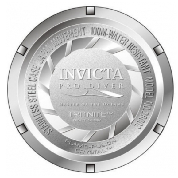 NEW Invicta Pro Diver Mens Watch 28002, 50mm Steel Gold Tone Case, Blue Band - Picture 2 of 11